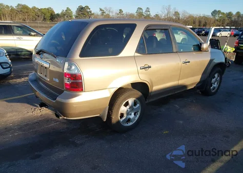 2004 Acura Mdx from USA, damaged, VIN 2HNYD18284H531445